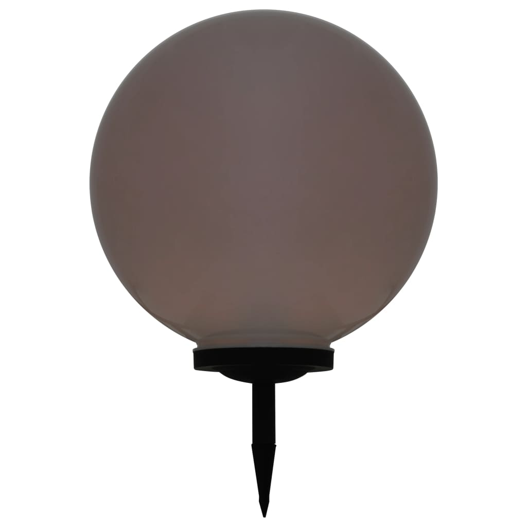Lámpara solar esférica de exterior LED RGB 40 cm