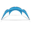 Carpa de fiesta arco azul claro 450x450x265 cm