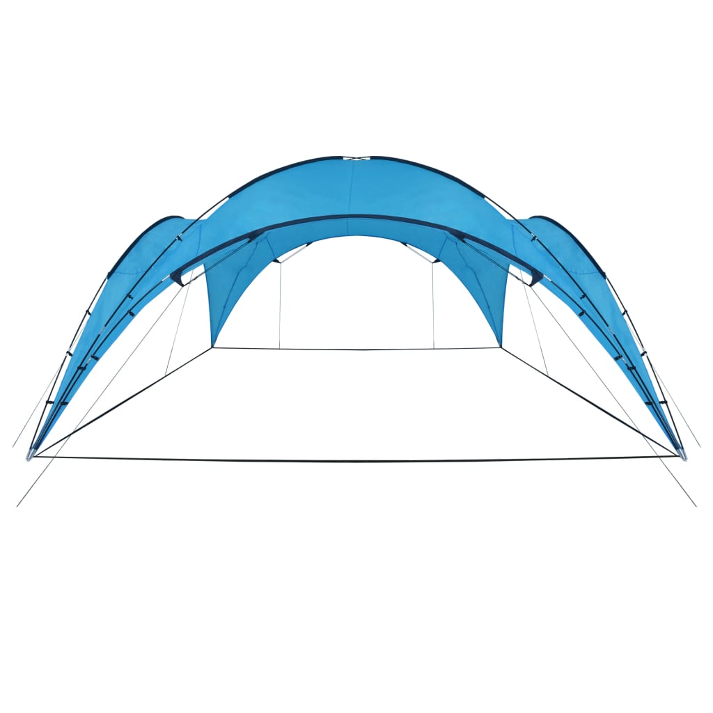 Carpa de fiesta arco azul claro 450x450x265 cm