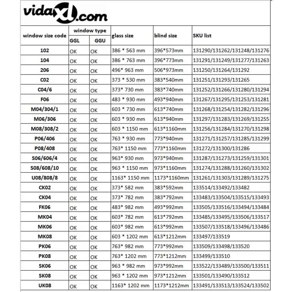 Persiana enrollable opaca blanca CK04