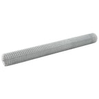 Alambrada de gallinero acero con recubrimiento PVC gris 10x1 m