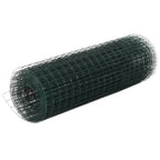 Alambrada de gallinero acero con recubrimiento PVC gris 10x1 m