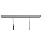 Toldo lateral de balcón multifuncional 150x200 cm crema