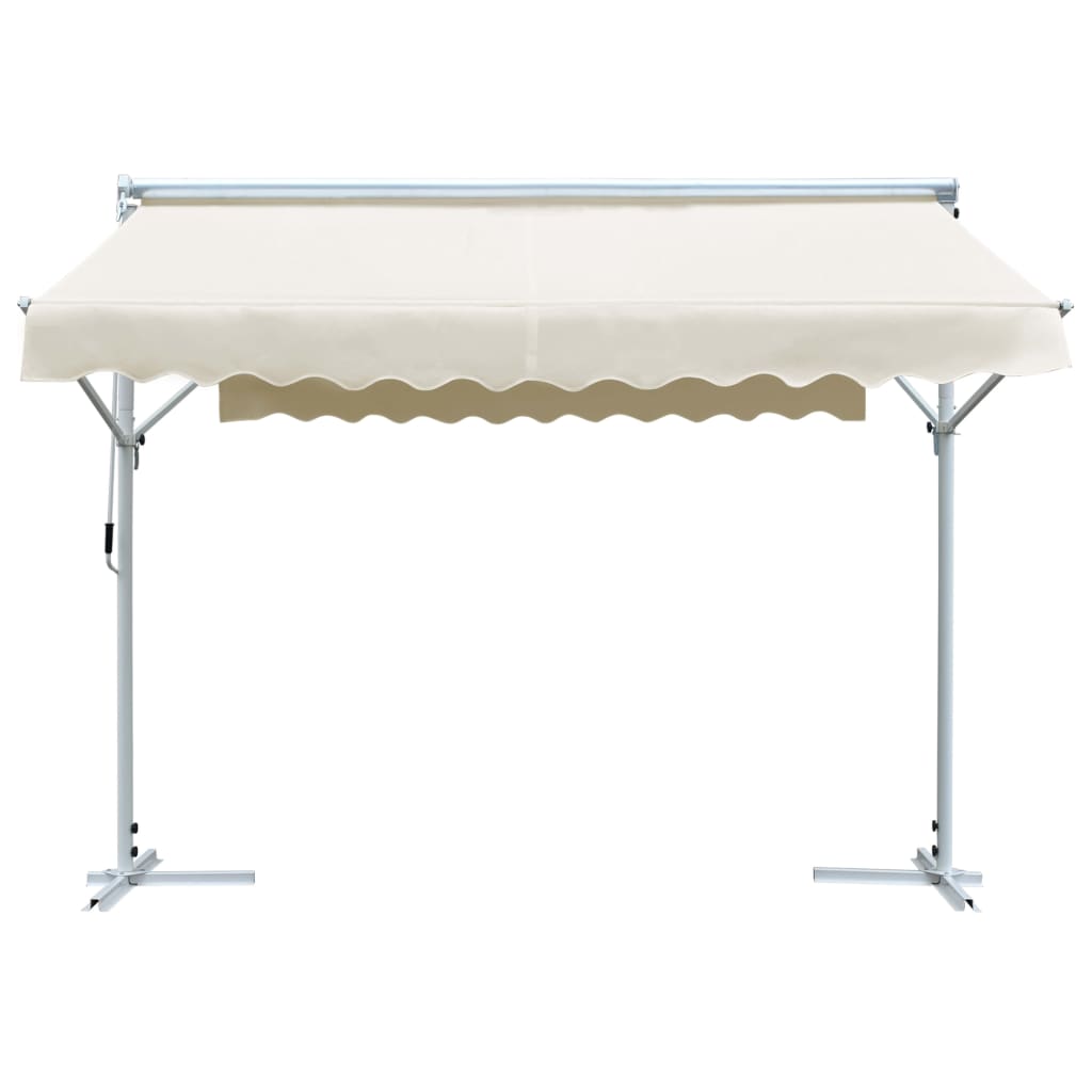 Toldo independiente 3x3 m color crema