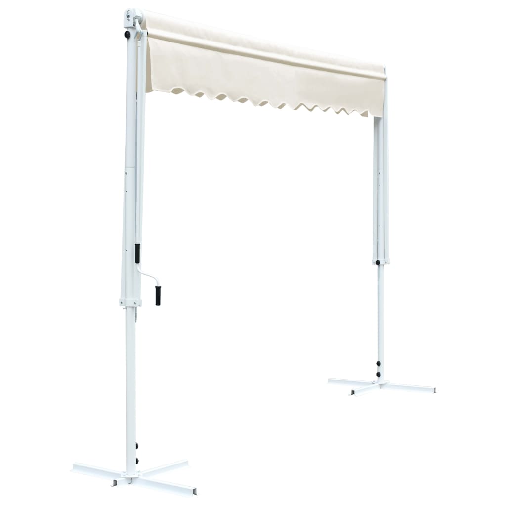 Toldo independiente 3x3 m color crema
