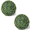 Bola de boj artificial 2 unidades 35 cm