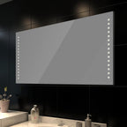Espejo de cuarto de baño 100x60 cm con luces LED