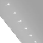 Espejo de cuarto de baño 100x60 cm con luces LED