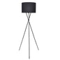 Floor lamp with white stand 139 cm