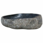 Lavabo de piedra de río