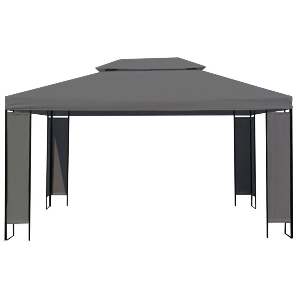 Cenador de antracita 300x400 cm