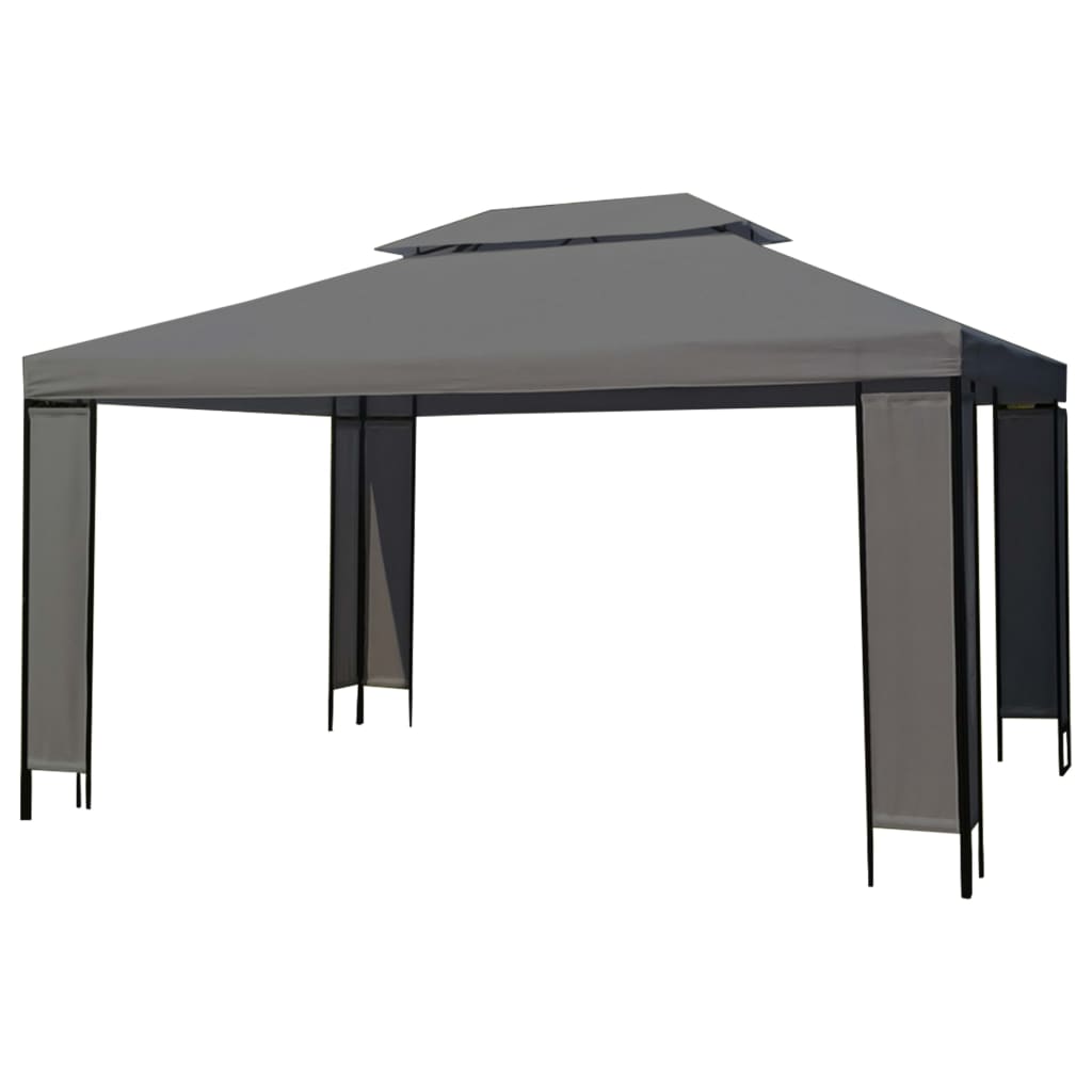 Cenador de antracita 300x400 cm