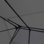 Cenador de antracita 300x400 cm