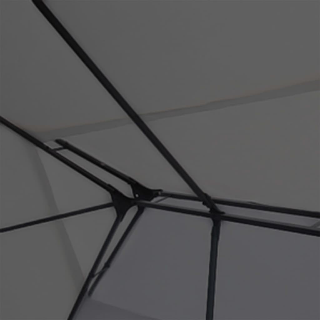 Cenador de antracita 300x400 cm