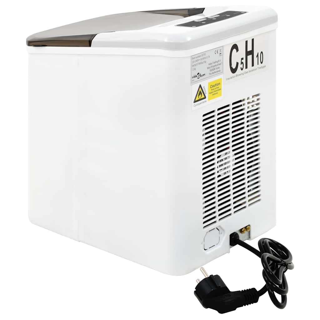 Máquina para hacer cubitos de hielo 1,4 L 15 kg / 24 h