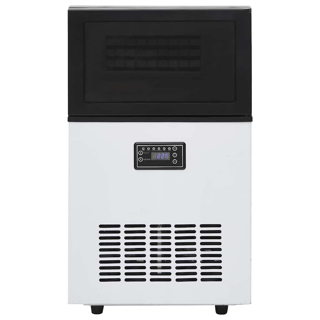 Máquina de hacer cubitos de hielo negra 45 kg/24 h