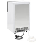 Máquina de hacer cubitos de hielo negra 45 kg/24 h