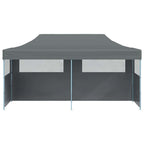 Carpa plegable Pop-up con paredes laterales 3x6 m antracita