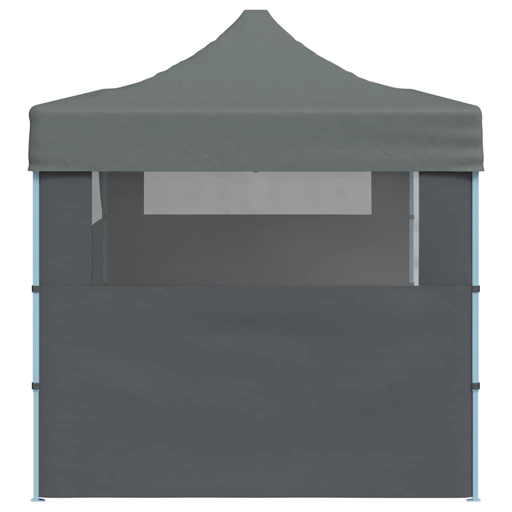 Carpa plegable Pop-up con paredes laterales 3x6 m antracita
