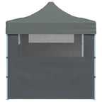 Carpa plegable Pop-up con paredes laterales 3x6 m antracita