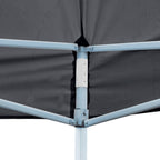 Carpa plegable Pop-up con paredes laterales 3x6 m antracita