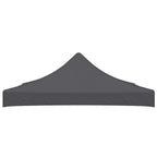 Techo de carpa para celebraciones 3x3 m gris antracita