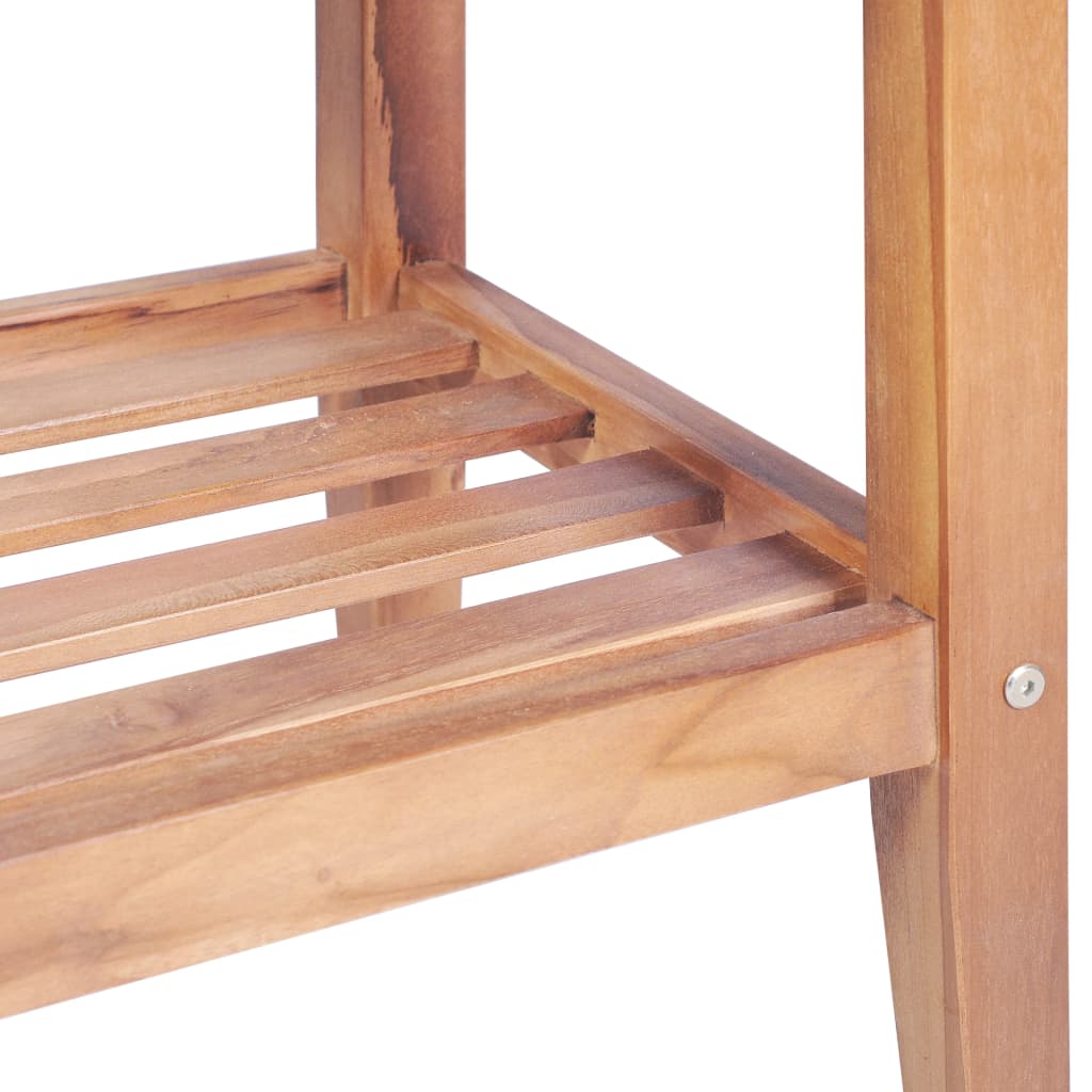 Juego de mesa y sillas de jardín 3 piezas madera de teca maciza
