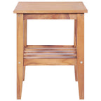 Mesa de centro madera maciza de teca 40x40x50 cm