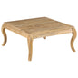 Mesa de centro de madera maciza de mango 142x90x42 cm