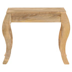 Mesa auxiliar 45x45x40 cm madera maciza de mango