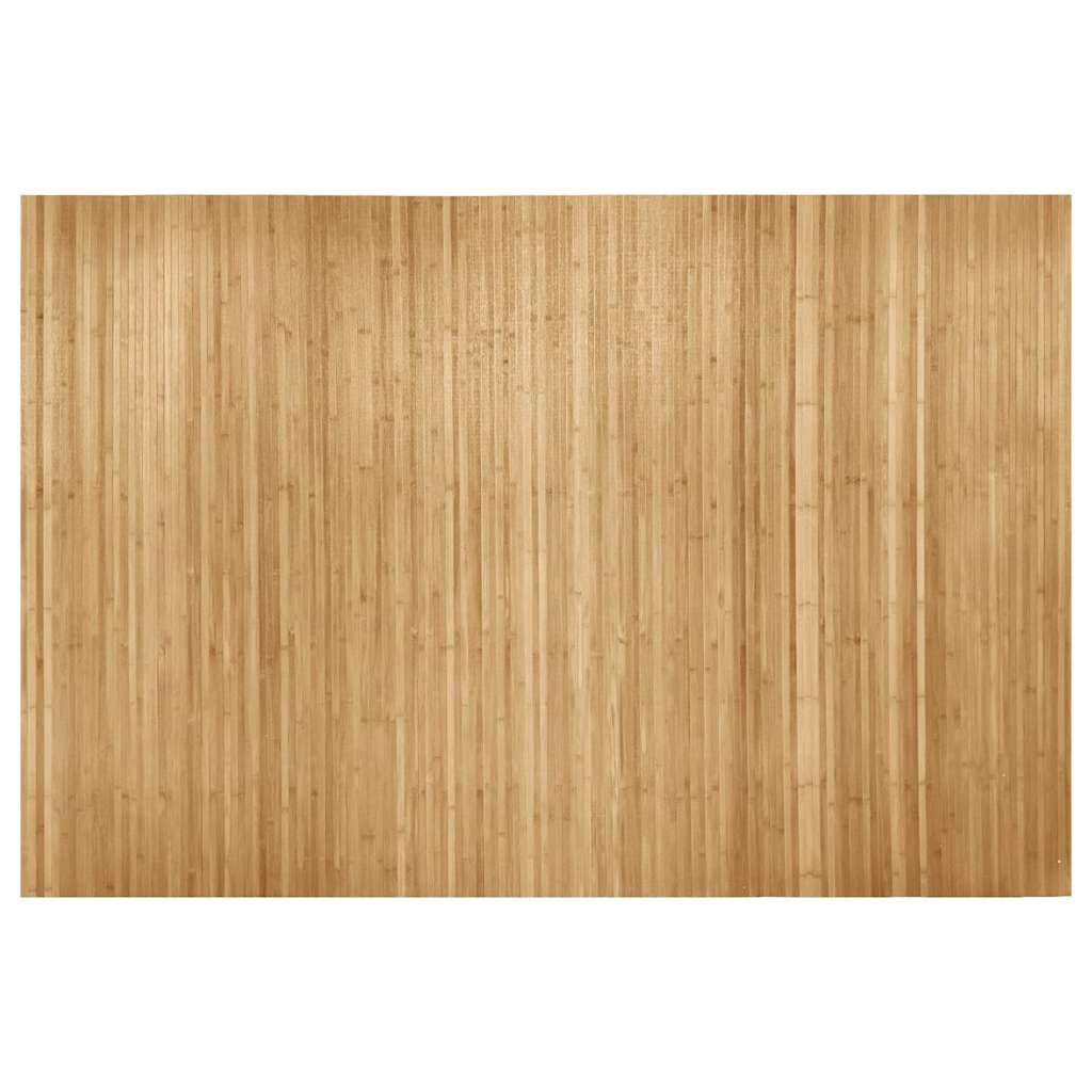 Biombo divisor de bambú natural ancho 250 cm alto 165 cm