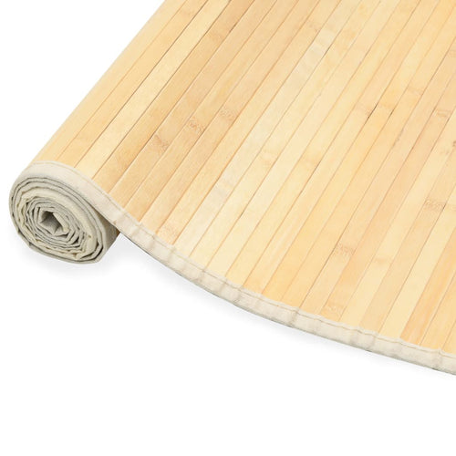 Natural bamboo rug 100x160 cm
