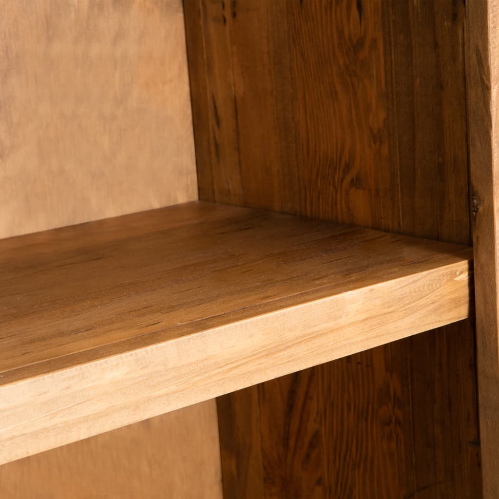 Conjunto de muebles de baño 5 piezas madera maciza de pino