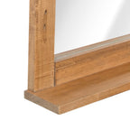 Conjunto de muebles de baño 5 piezas madera maciza de pino