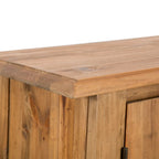 Conjunto de muebles de baño 5 piezas madera maciza de pino