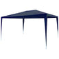 Carpa de celebraciones azul 2,5x2,5 m