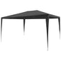 Carpa para fiestas gris antracita 3x12 m