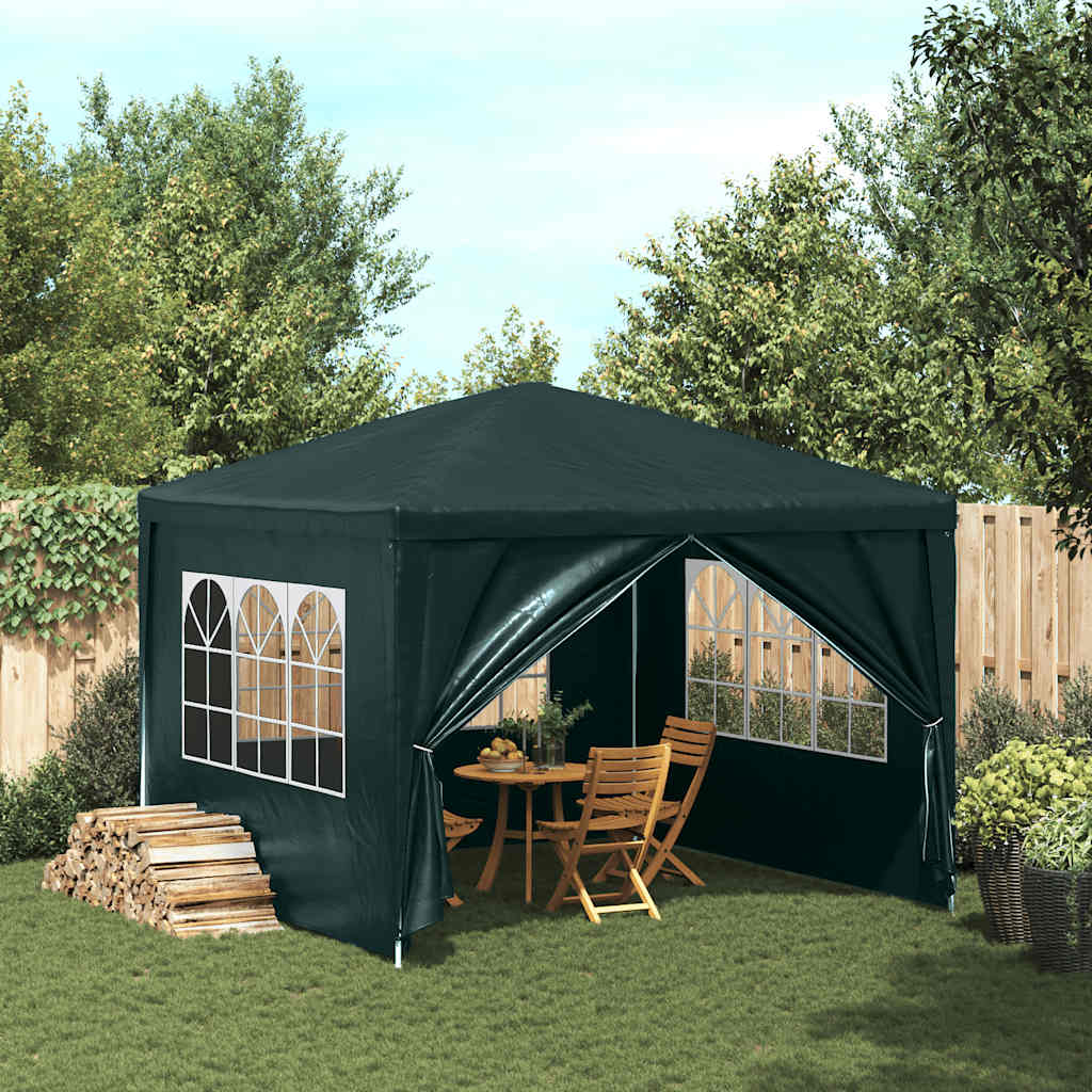 Carpa para fiestas gris antracita 3x12 m