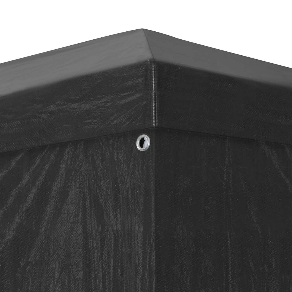 Carpa para fiestas gris antracita 3x9 m