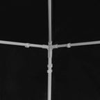 Carpa para fiestas gris antracita 3x9 m