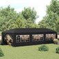 Tenda de festa cinzenta antracite 3x9 m