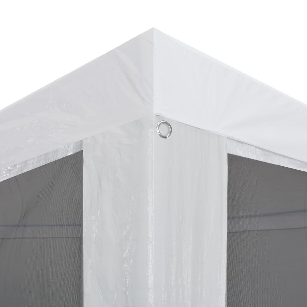 Carpa de celebraciones con 10 paredes de malla 12x3 m