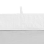 Pared lateral de carpa de fiesta 2 uds malla blanco y negra