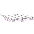 Tile de Decking Diseño 3D 11 pcs Gris 30 x 30 cm WPC