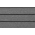 Tableros de valla de repuesto 9 uds WPC gris 170 cm