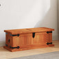 Baúl de almacenamiento 3 piezas de madera maciza de acacia