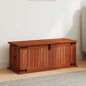 Baúl de almacenamiento 3 piezas de madera maciza de acacia
