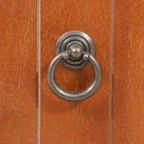 Baúl de almacenamiento 3 piezas de madera maciza de acacia