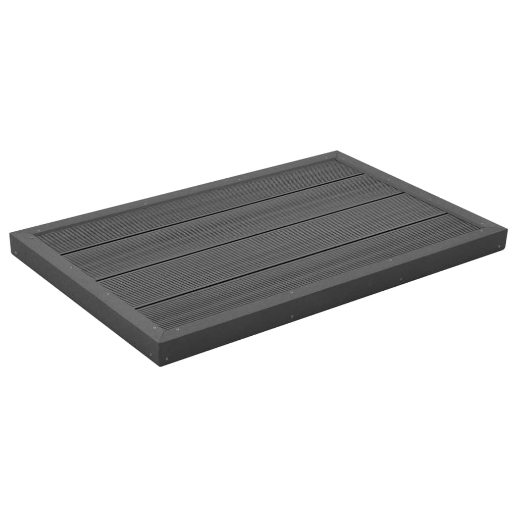 Panel de suelo para ducha solar escalera piscina WPC