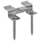 Clips de plataforma 100 uds y 200 tornillos de acero Inoxidable